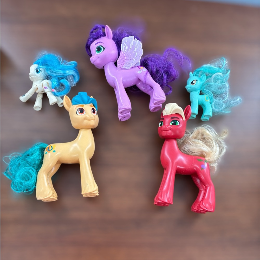 🦄 My Little Pony Bundle ,G4 & G5 Lot of 5 Ponies